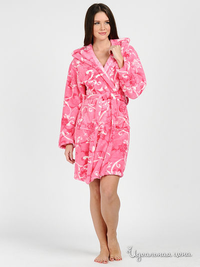 Халат EVAteks, цвет цвет розовый