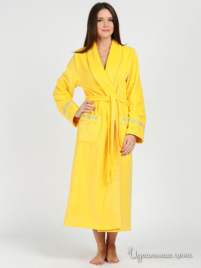 Халат EVAteks, цвет цвет желтый
