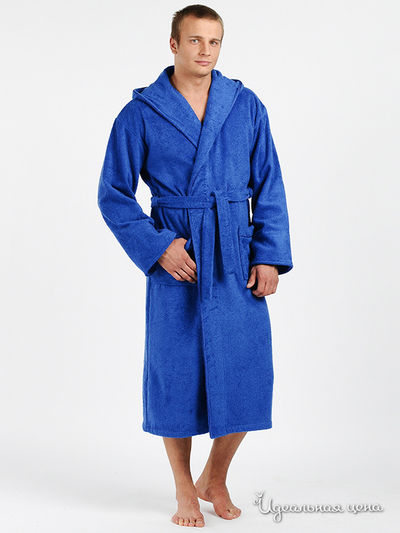 Халат EVAteks, цвет цвет синий