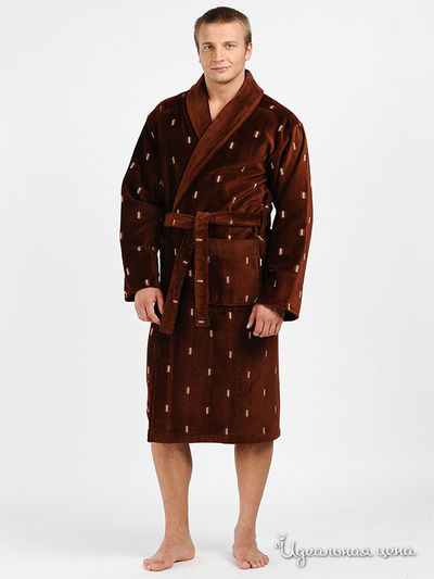 Халат POLENS, цвет цвет коричневый