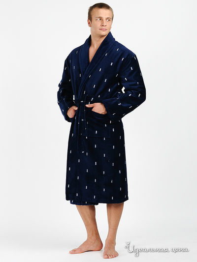 Халат POLENS, цвет цвет синий
