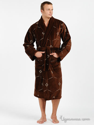 Халат POLENS, цвет цвет коричневый