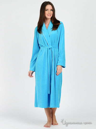Халат EVAteks, цвет цвет бирюзовый