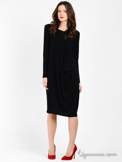 Платье Be In, цвет цвет черный