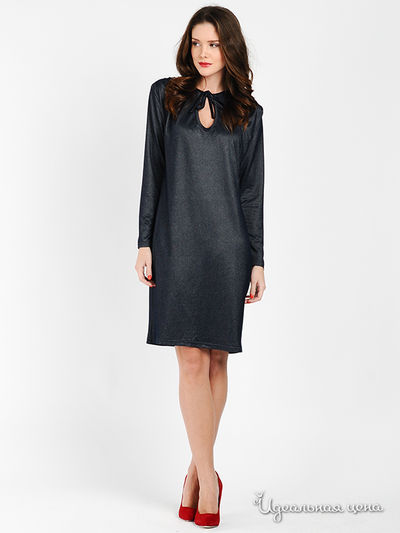 Платье Be In, цвет цвет темно-синий