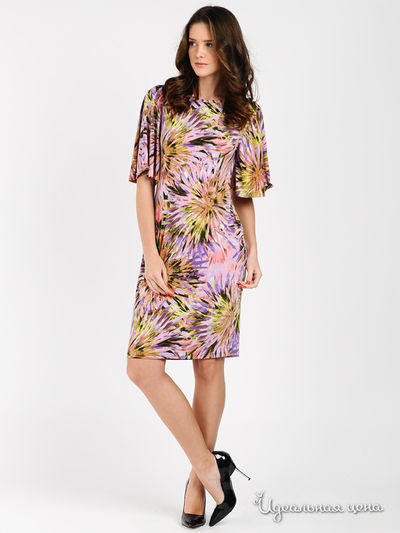 Платье Be In, цвет цвет мультиколор