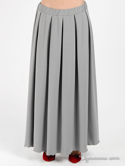 Юбка Be In, цвет цвет серый