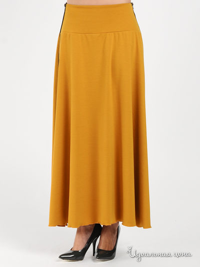 Юбка Be In, цвет цвет горчичный