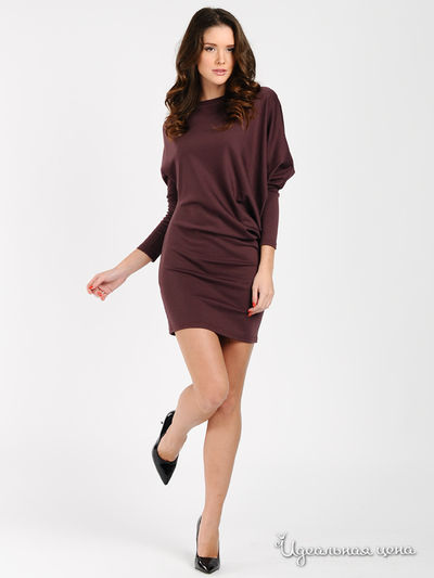 Платье Be In, цвет цвет кофейный