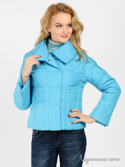 Пуховик Finn-Flare, цвет цвет голубой
