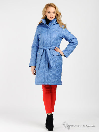 Пальто Finn-Flare, цвет цвет васильковый
