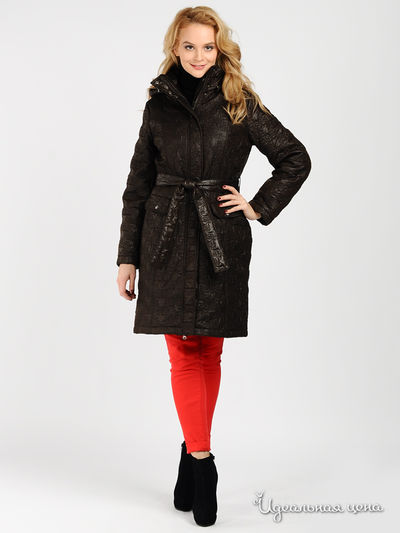 Пальто Finn-Flare, цвет цвет шоколадный