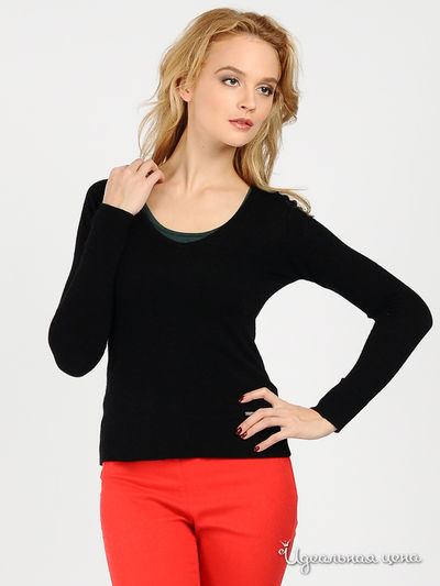 Пуловер Finn-Flare, цвет цвет черный