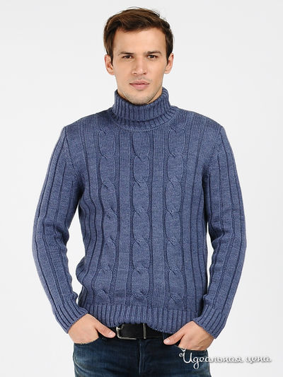 Свитер Finn-Flare, цвет цвет васильковый