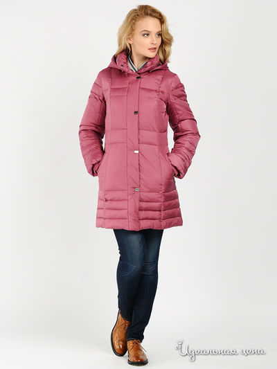 Пуховик Finn-Flare, цвет цвет брусничный