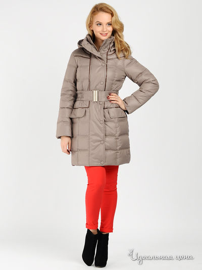 Пуховик Finn-Flare, цвет цвет кофейный