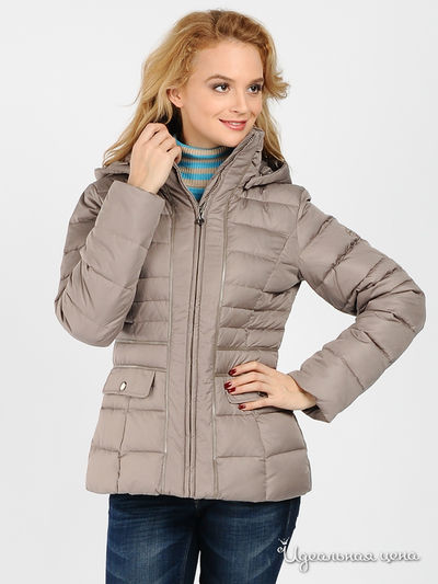 Пуховик Finn-Flare, цвет цвет кофейный