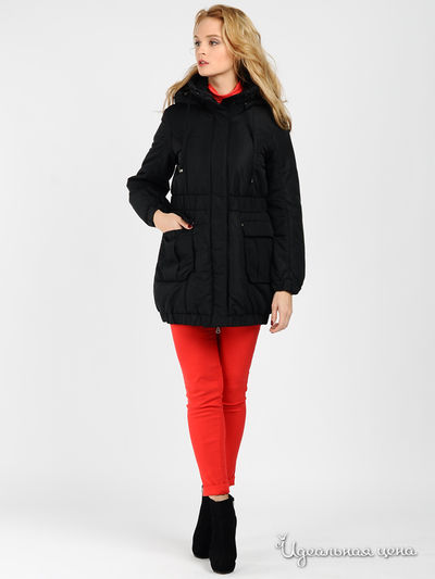 Пальто Finn-Flare, цвет цвет черный