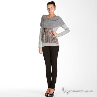 Джемпер Mix Wear, цвет цвет серый