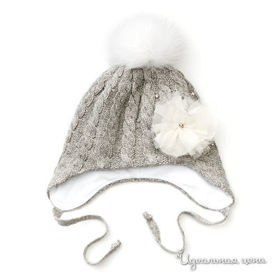 Шапка Chobi, цвет цвет светло-серый