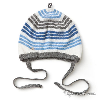 Шапка Chobi, цвет цвет белый / голубой