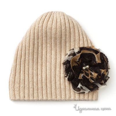 Шапка Chobi, цвет цвет бежевый