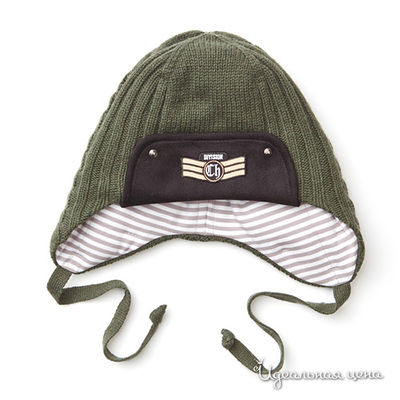 Шапка Chobi, цвет цвет темно-зеленый