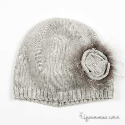 Шапка Chobi, цвет цвет светло-серый