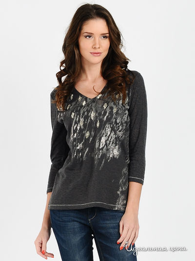 Пуловер Gelco, цвет цвет серый