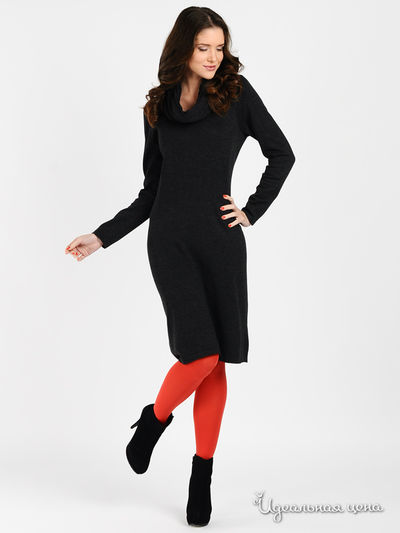 Платье Gelco, цвет цвет темно-серый