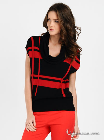 Джемпер Monari, цвет цвет черный / красный