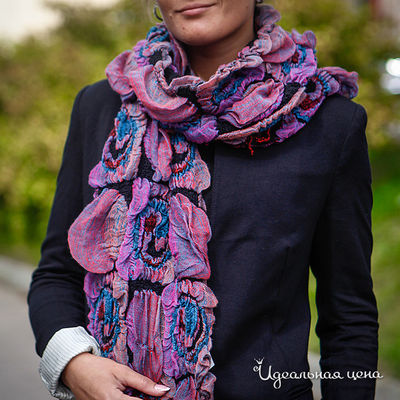 Шарф Dispacci, цвет цвет фуксия