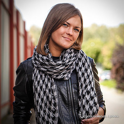 Палантин Dispacci, цвет цвет серый