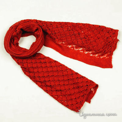 Шарф Dispacci, цвет цвет оранжевый