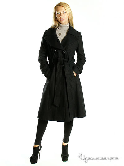 Пальто E.Viare, цвет цвет черный