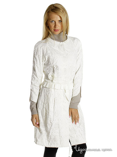 Плащ Say, цвет цвет молочный