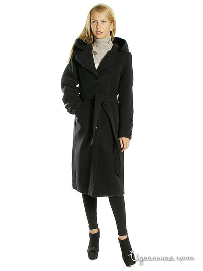 Пальто Tazetta, цвет цвет черный