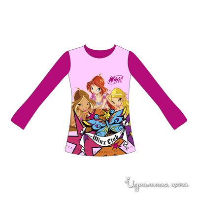 Лонгслив Cartoon Brands, цвет цвет розовый / фуксия