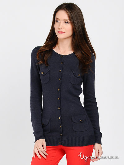 Кардиган ODE mai, цвет цвет синий