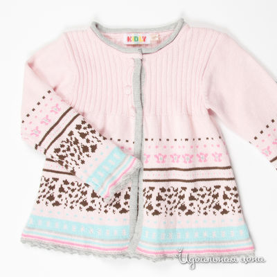 Кардиган Kidly, цвет цвет розовый