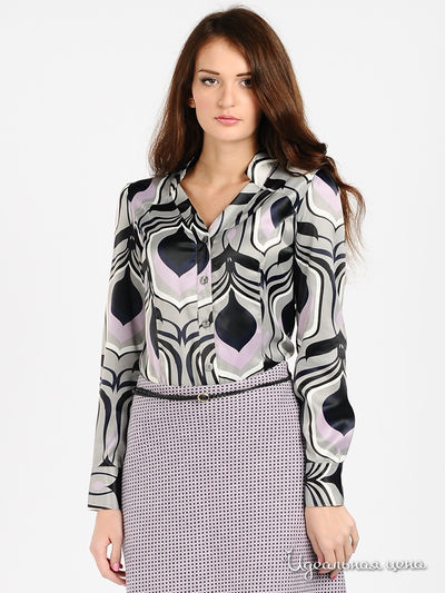 Блуза Brand, цвет цвет мультиколор