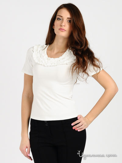 Блуза Brand, цвет цвет молочный