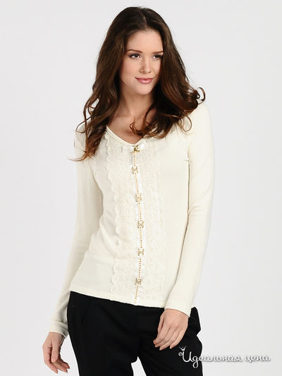 Лонгслив Angie, цвет цвет молочный