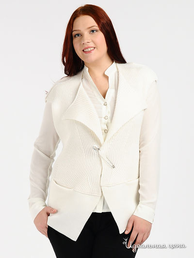 Жилет Karton, цвет цвет молочный