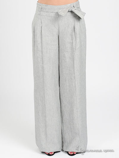 Брюки in moda, цвет цвет серый