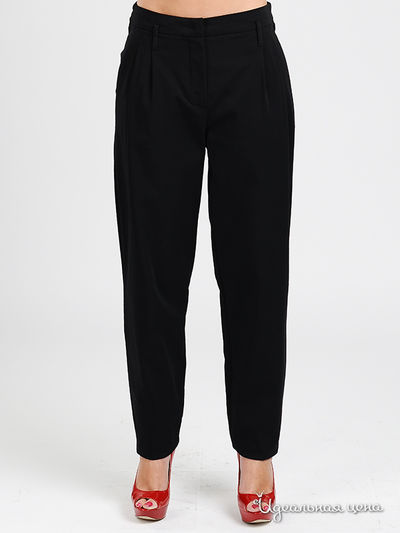 Брюки in moda, цвет цвет черный