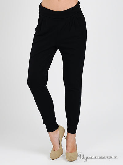 Брюки in moda, цвет цвет черный