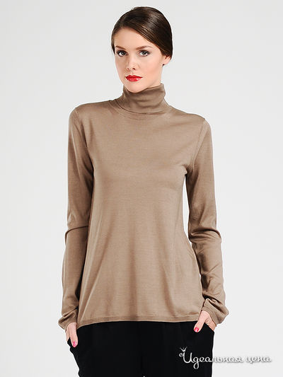 Водолазка in moda, цвет цвет кофейный