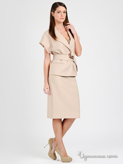 Костюм in moda, цвет цвет кремовый