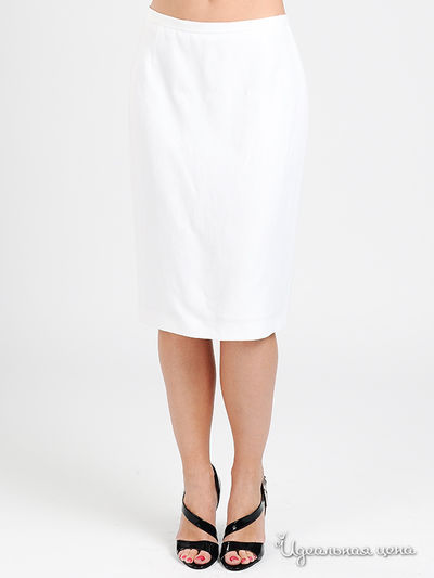 Юбка in moda, цвет цвет белый